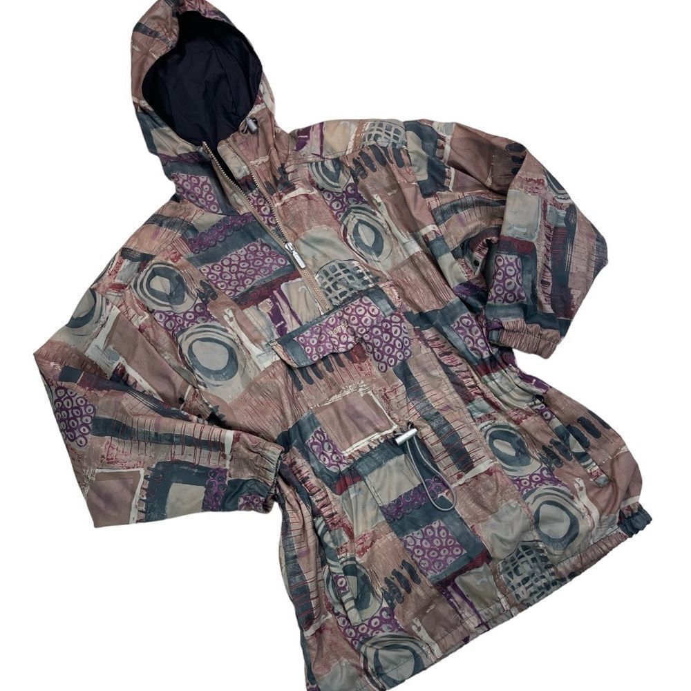 Vintage Roffee Chroma Shell Pullover Windbreaker Jacket